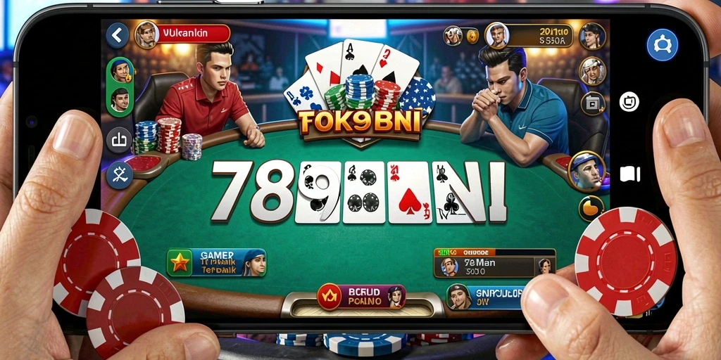 Gameplay seru 789BNI dengan aksi poker yang mendebarkan.