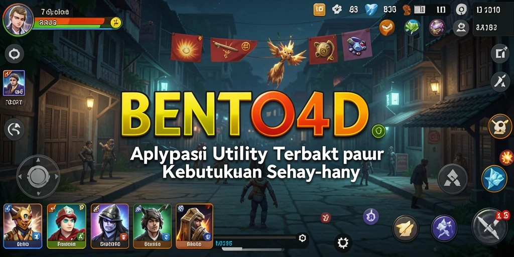 Tampilan antarmuka BENTO4D yang modern dan fungsional untuk memudahkan pengelolaan aktivitas.
