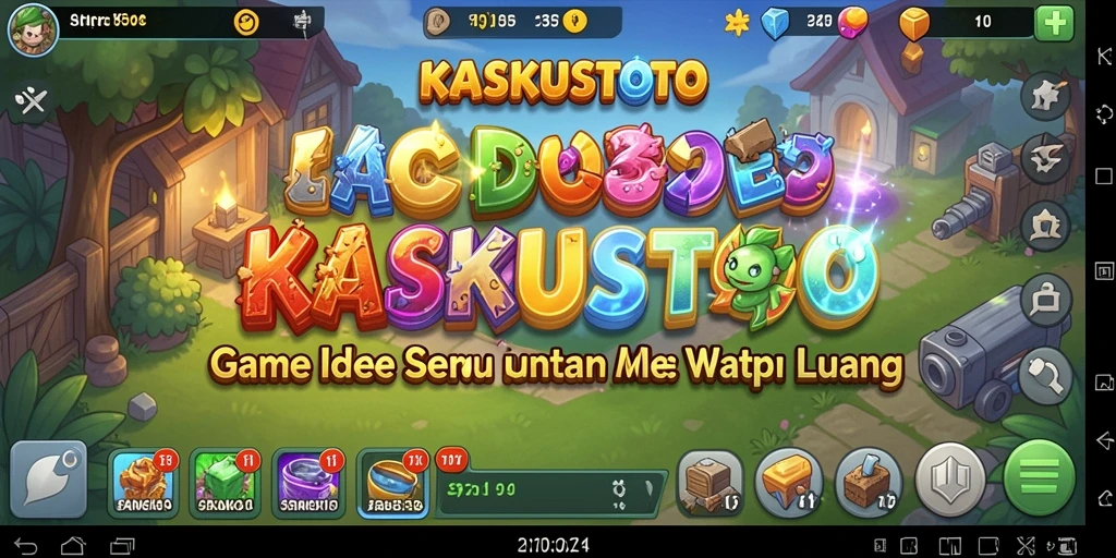 Tampilan gameplay menarik dari KASKUSTOTO yang seru dan santai.