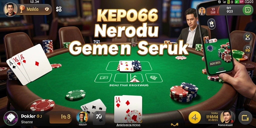 Tampilan gameplay Poker yang menarik di KEPO66.