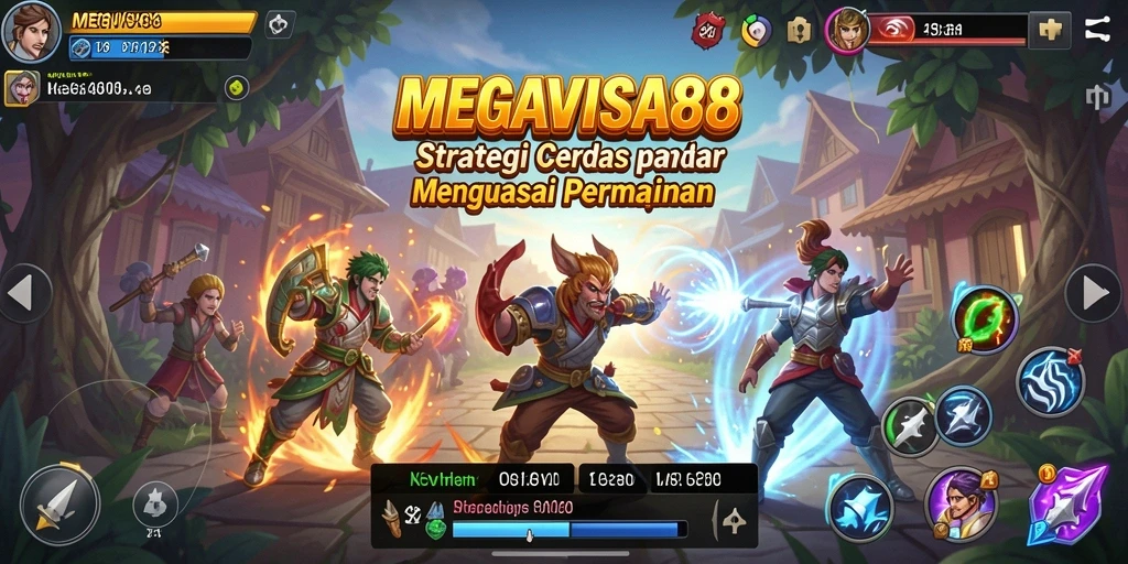 Tampilan menarik dari gameplay MEGAVISA88 yang penuh strategi.
