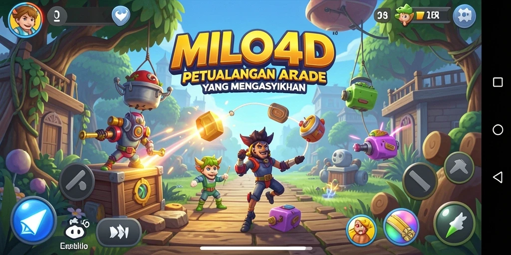 Tampilan gameplay seru dari MILO4D yang penuh tantangan.