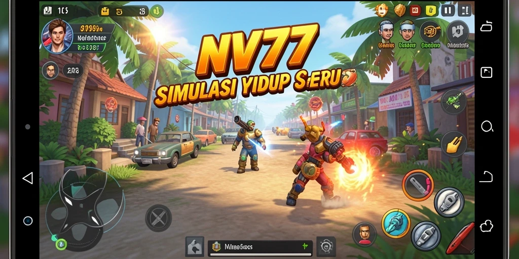 Tampilan gameplay NV77 yang mendebarkan dan interaktif.