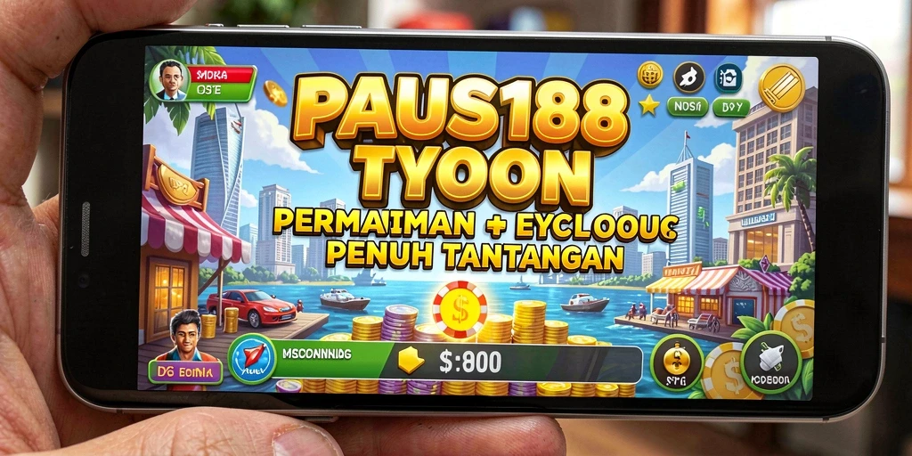 Tampilan menarik dari gameplay Tycoon PAUS188.