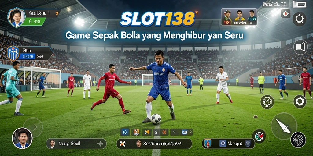 Perlihatkan aksi seru dalam permainan sepak bola SLOT138.